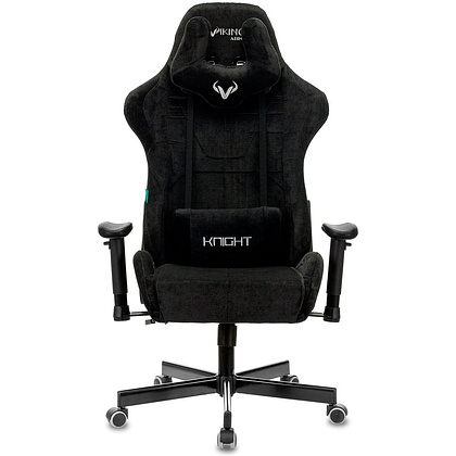 Кресло игровое Бюрократ VIKING "KNIGHT FABRIC", ткань, металл, черный - 2