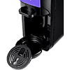 Кофеварка Kitfort KT-7105-1, черно-фиолетовая - 2