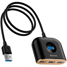 USB-хаб Baseus Square Round 4in1