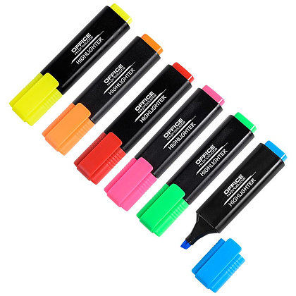 Маркер текстовый "Office Products", зеленый - 3