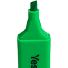 Маркер текстовый "Yesli:", зеленый - 5