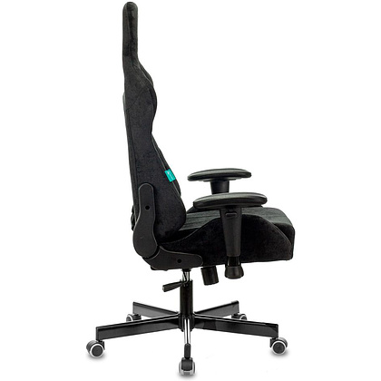 Кресло игровое Бюрократ VIKING "KNIGHT FABRIC", ткань, металл, черный - 13