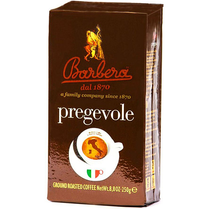 Кофе "BARBERA" Pregevole, молотый, 250 г