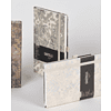 Блокнот "Shabby silver texture", А5, 96 листов, линейка, серебряный - 6