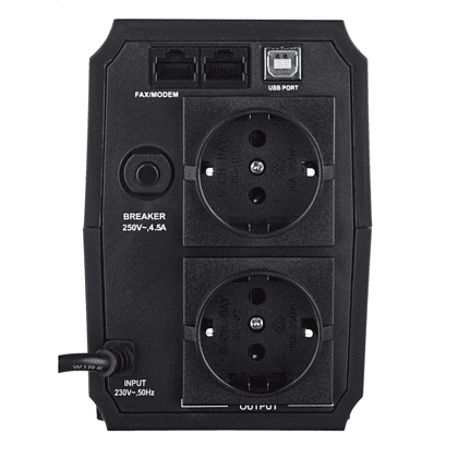 ИБП Kiper Power C650 USB (650VA/360W) - 4