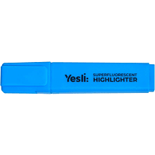 Маркер текстовый "Yesli:", голубой