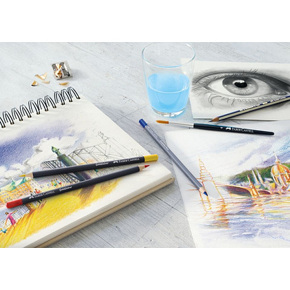 Карандаши цветные "Goldfaber", 24 шт., металлическая упаковка - 2