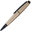 Ручка-роллер "Cross Edge Matte Hazelnut Lacquer", 0.7 мм, матовый шапань, черный, стерж. черный - 4