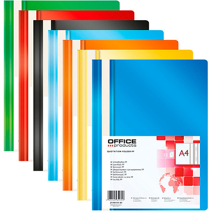 Папка-скоросшиватель "Office Products", А4, черный - 2