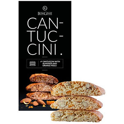 Печенье "Bongenie. Cantuccini" с миндалем и апельсиновыми корочками, 180 г - 2