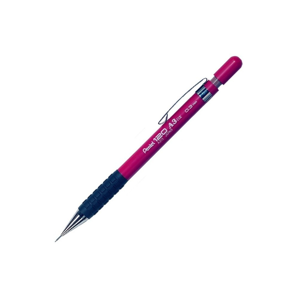 Карандаш автоматический "Pentel 120 A3", 0.3 мм, c ластиком