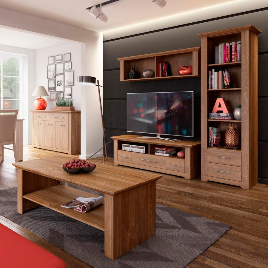 Столешница 1395x80x28, ЛДСП, 374swn, дуб стирлинг - 3