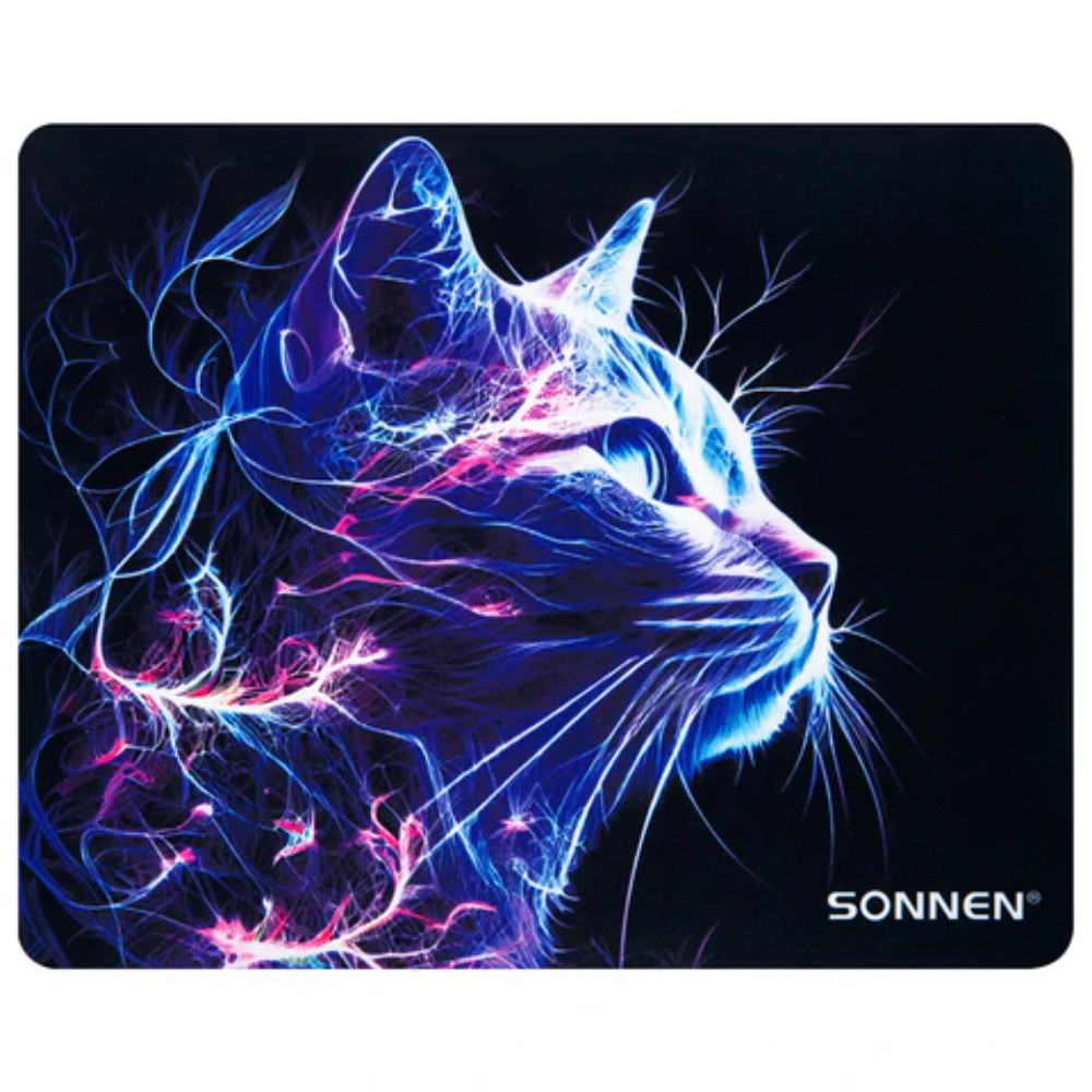 Коврик для мыши "Neon Cat"