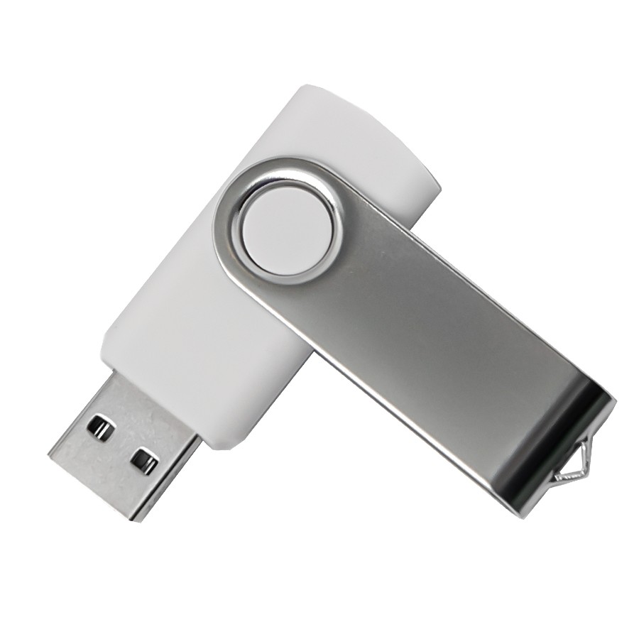 USB Flash накопитель 2.0 "Dot", 32 Gb, белый, серебристый - 2