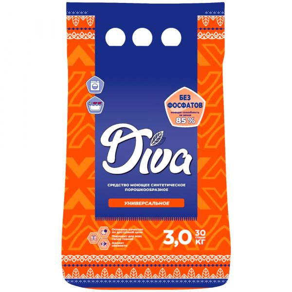 Порошок стиральный Diva