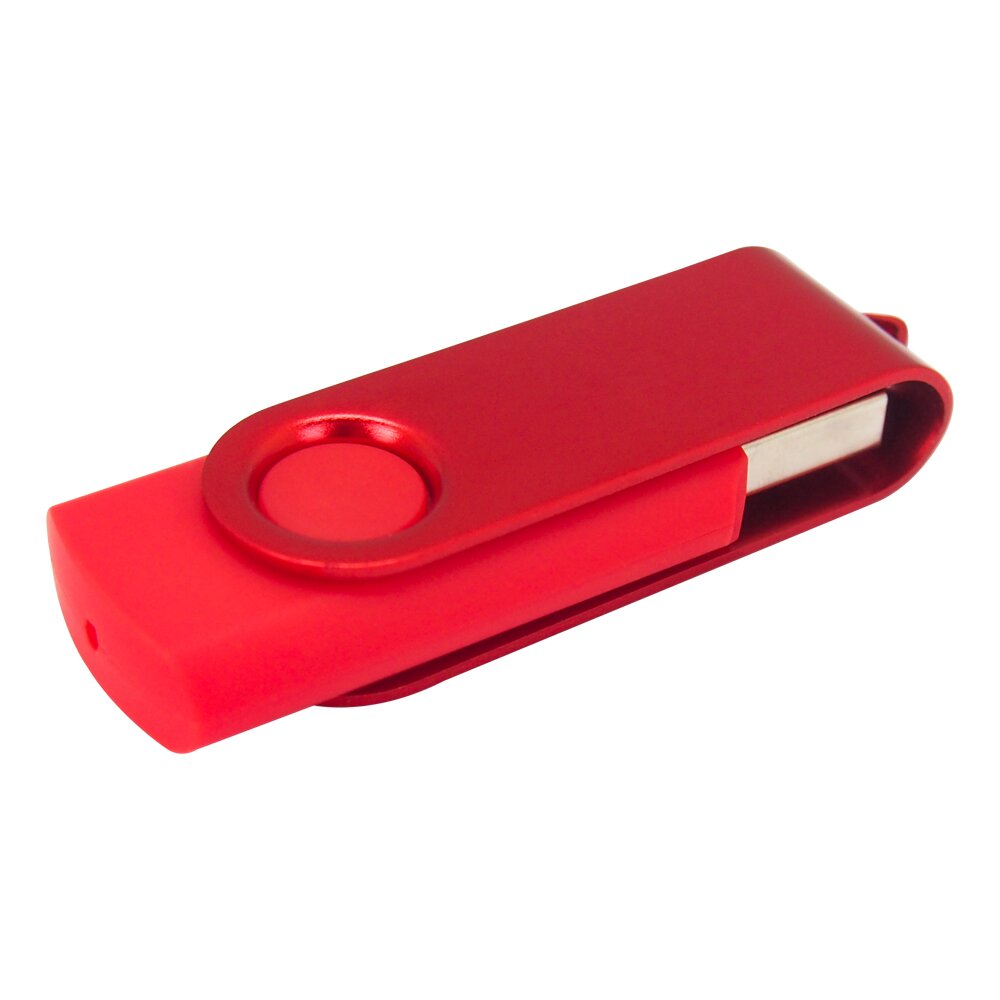 USB Flash накопитель 2.0 16 Gb VDF-008 СС, пластик, металл, красный - 2