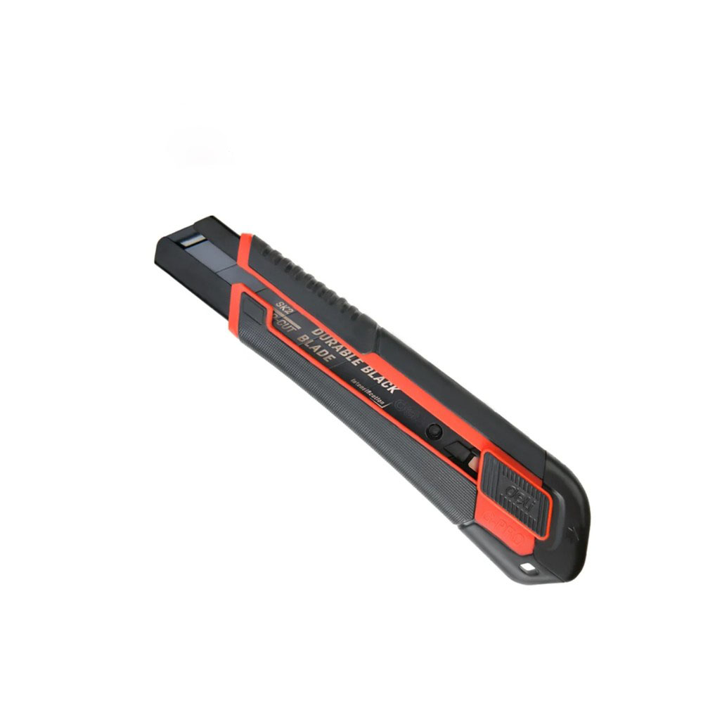 Нож строительный Deli RS EDL025G
