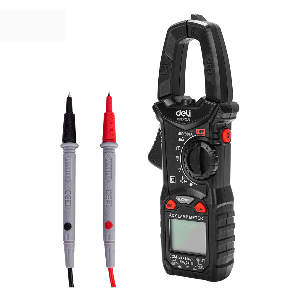 Токоизмерительные клещи Deli RS EDL334203